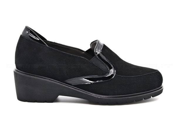 Melluso mocassini predisposti plantare donna nero